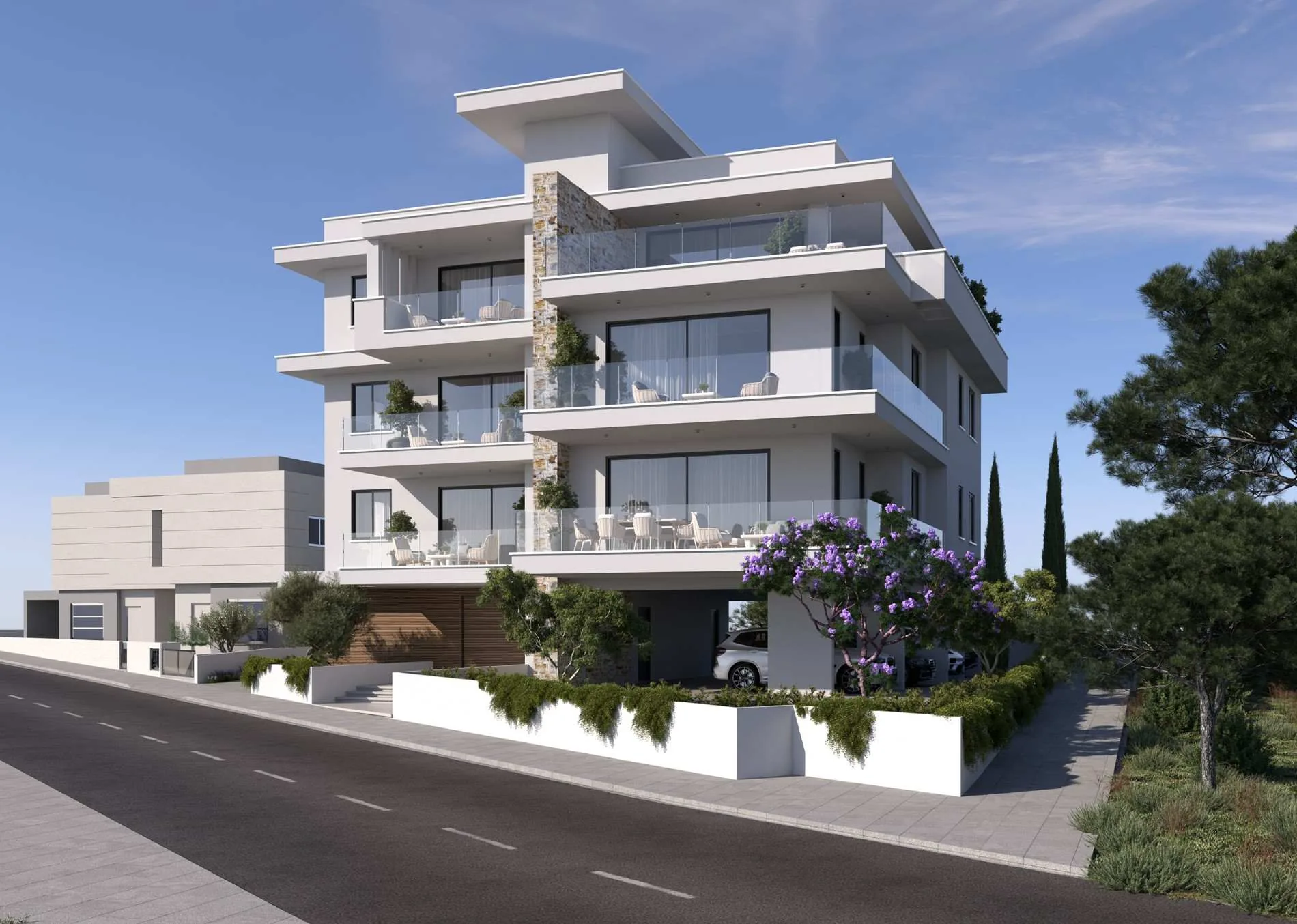 Saint Nicholas 3, completed luxury apartments in Oroklini, Cyprus